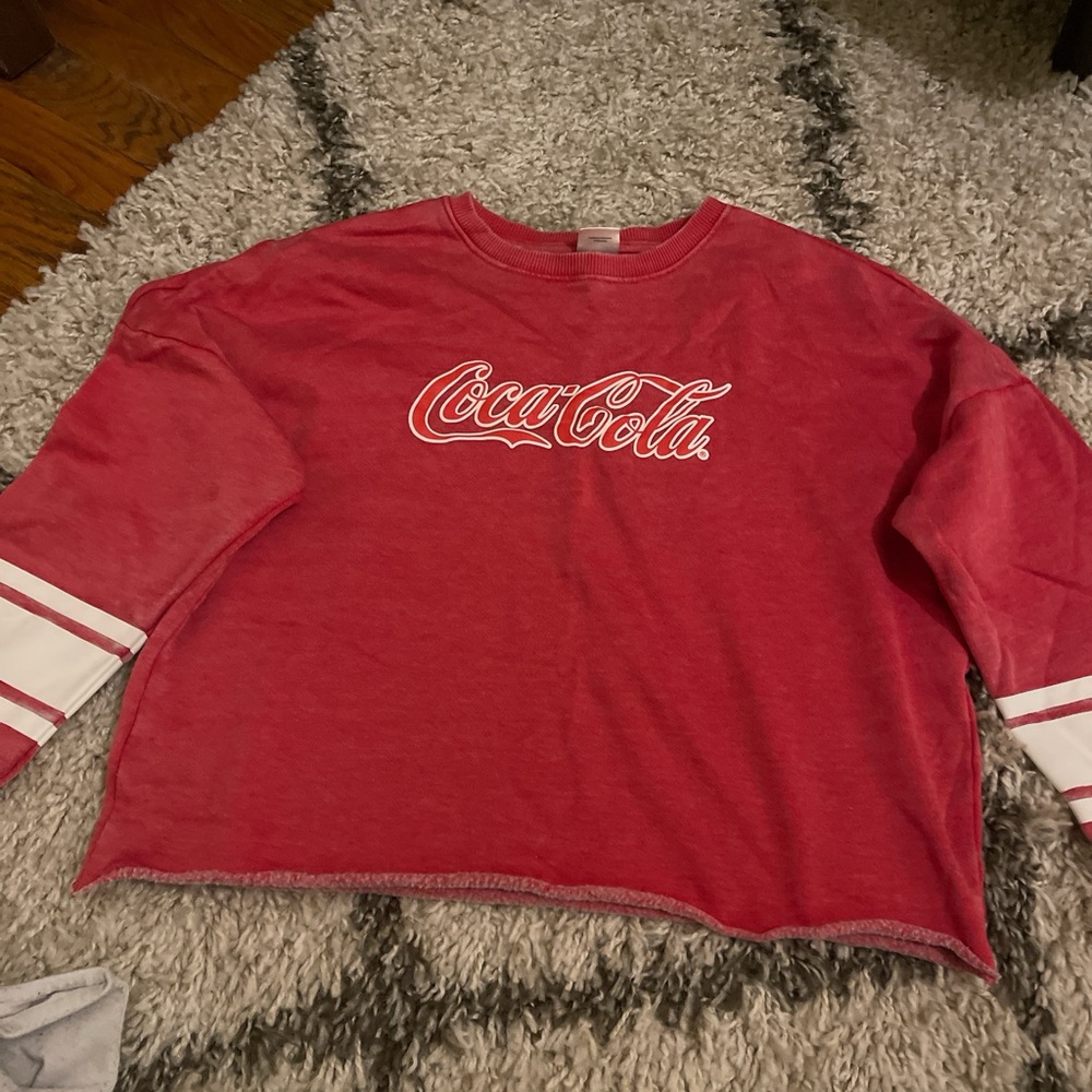 Coca-Cola Cropped Sweatshirt